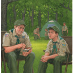Boy Scout Image -- Scoutmaster Conference