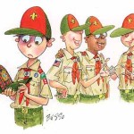 Boy Scout Image -- Webelos Fitting In