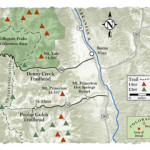 Trail Tips Snowshoe Buena Vista Colorado Map