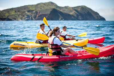 Kayaking Emerald Bay Catalina Island Group Kayaking Emerald Bay Catalina Island Group