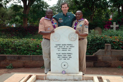 Alvin Townley Visits Robert Baden-Powell