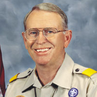 Chief Scout Executive Roy L. Williams