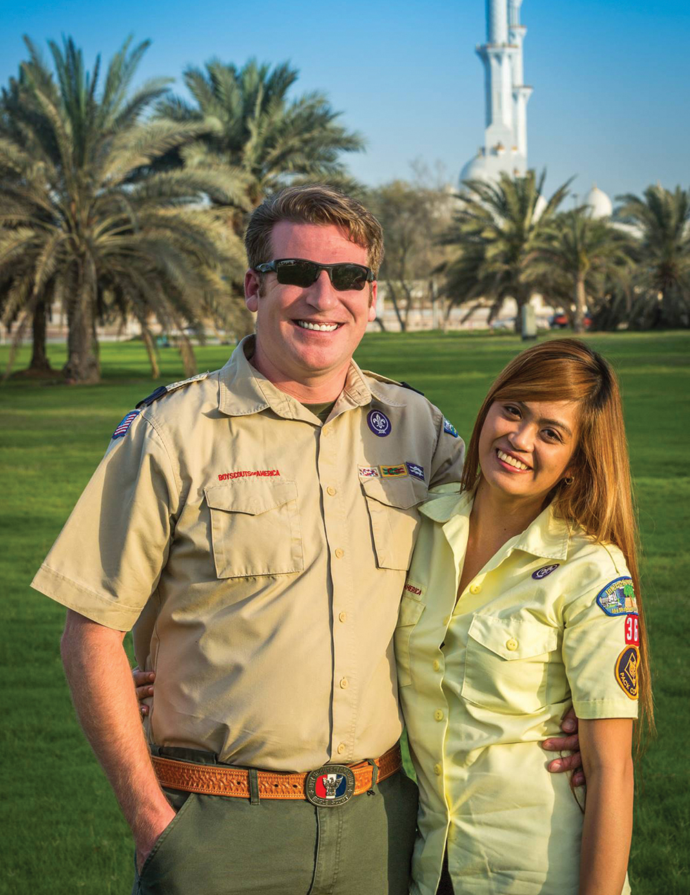 How one leader makes Scouting work overseas