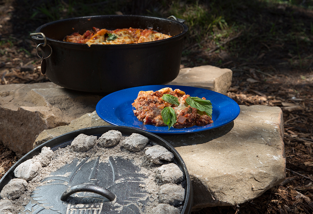 How to make a Dutch-oven lasagna